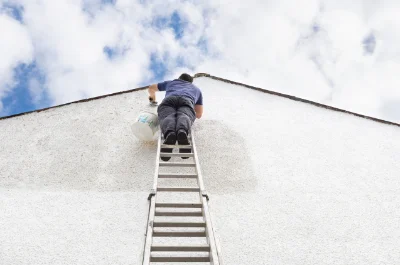 Peinture extérieure à Saint-Hilaire-le-Châtel — façades et ravalement
